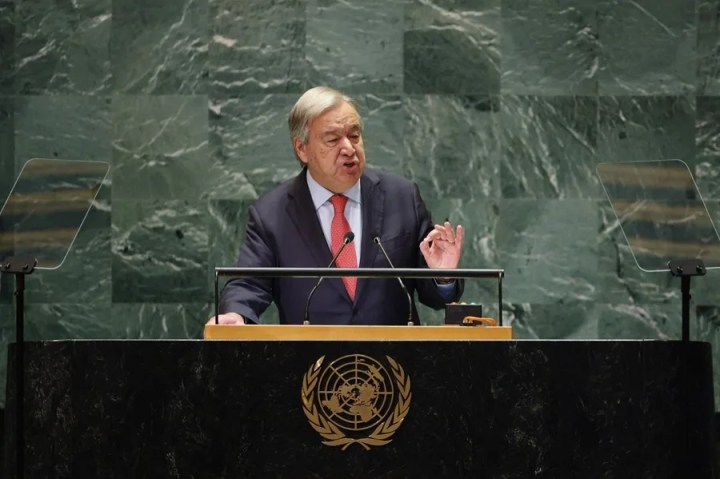 António Guterres. EFE/Justin Lane