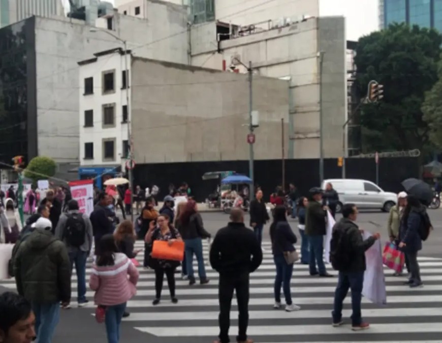 Manifestantes. Foto: SSP