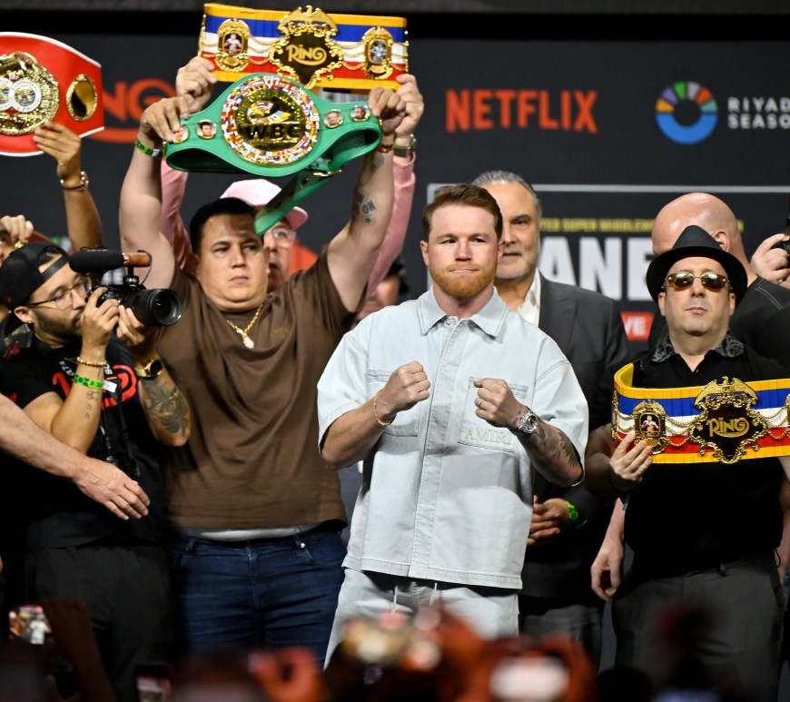 Canelo Álvarez | Photo by David Becker/Getty Images for Netflix