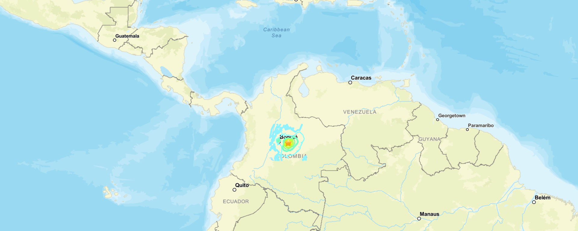 Sismo Colombia