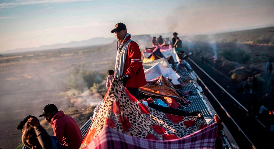 Migrantes en el Tren