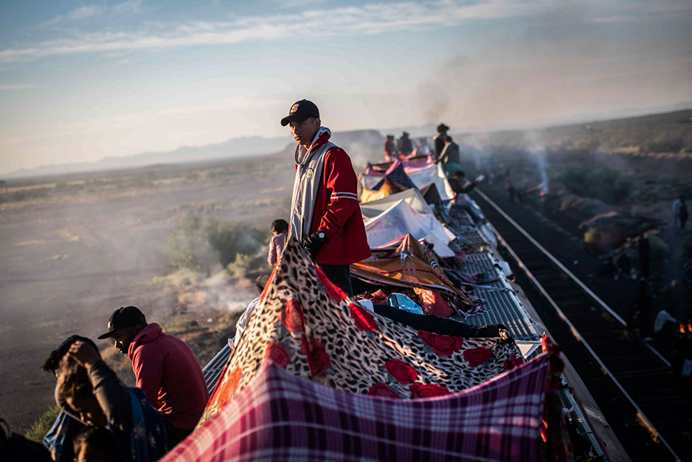 Migrantes en el Tren