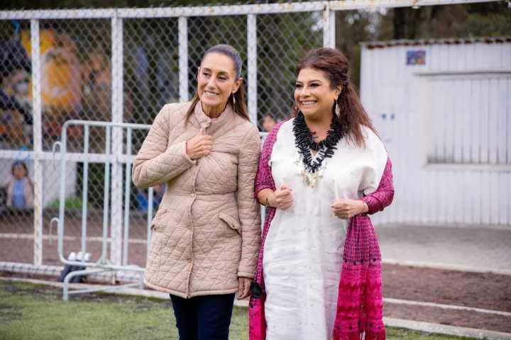 Claudia Sheinbaum y Clara Brugada