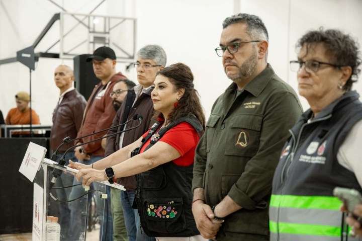 Conferencia de prensa de  Clara Brugada