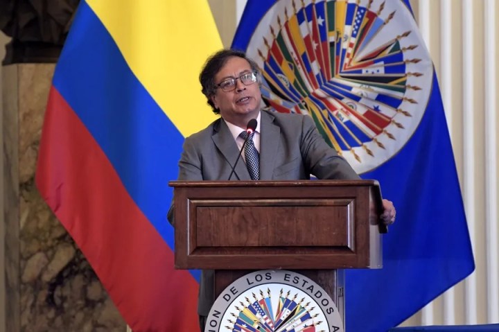 Gustavo Petro. EFE/Lenin Nolly