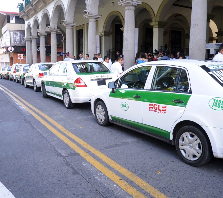 Taxis en Xalapa
