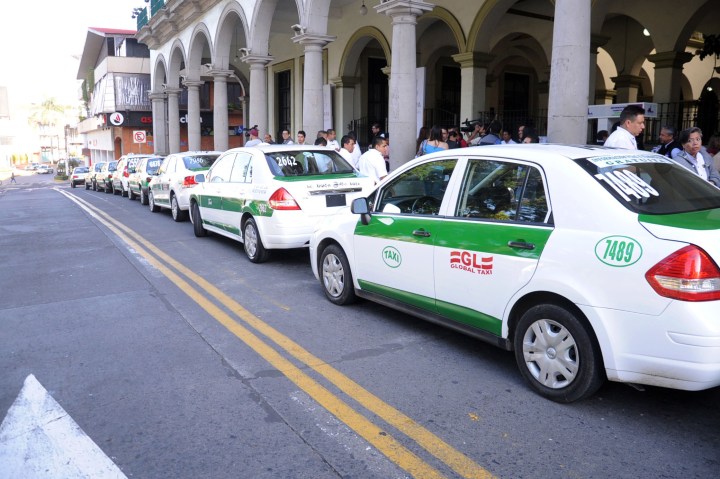 Taxis en Xalapa