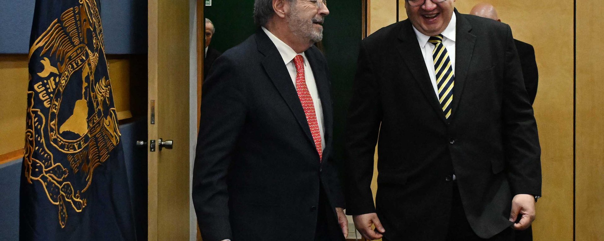 Juan Ramón de la Fuente y Leonardo Lomelí Vanegas