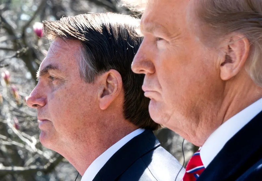 Donald Trump, junto a Jair Bolsonaro | EFE/ Jim Lo Scalzo