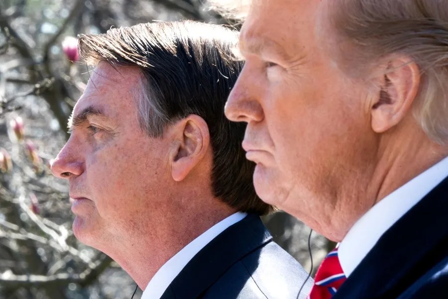 Donald Trump, junto a Jair Bolsonaro | EFE/ Jim Lo Scalzo