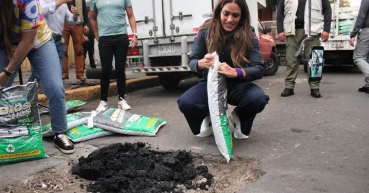 Bacheo en la Cuauhtémoc