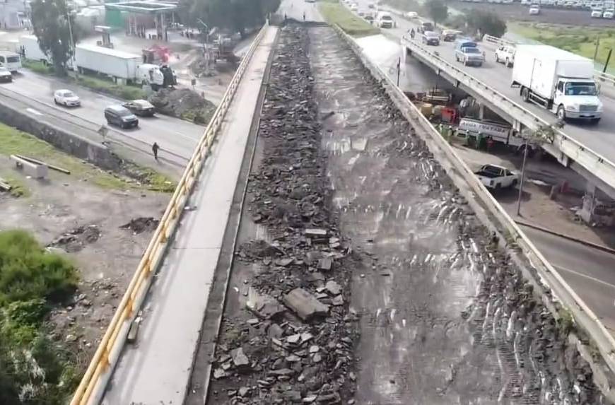 Puente en reparacion