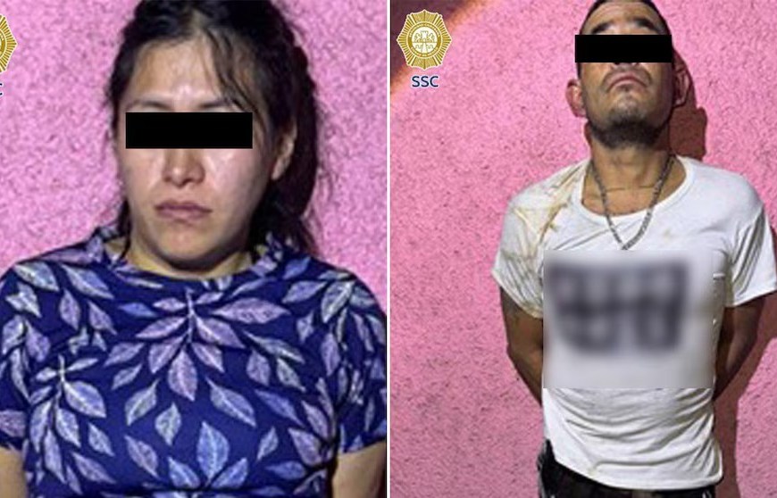 Pareja que dejó cuerpo en vía pública ya fue detenida Credito: X @SSC_CDMX