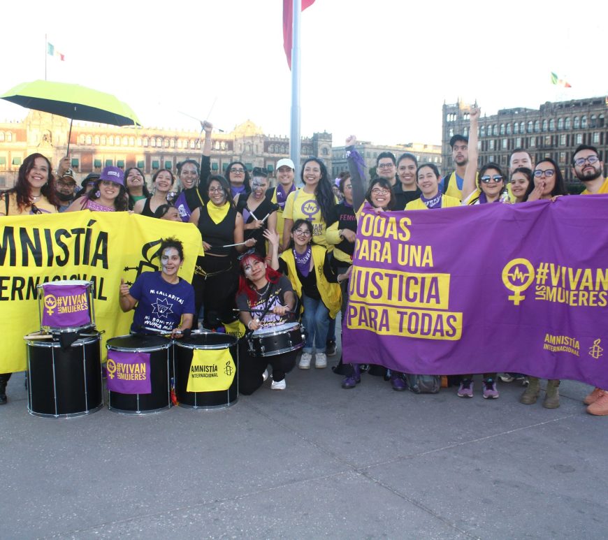 Integrantes de AI | Foto: ©Amnistía Internacional.