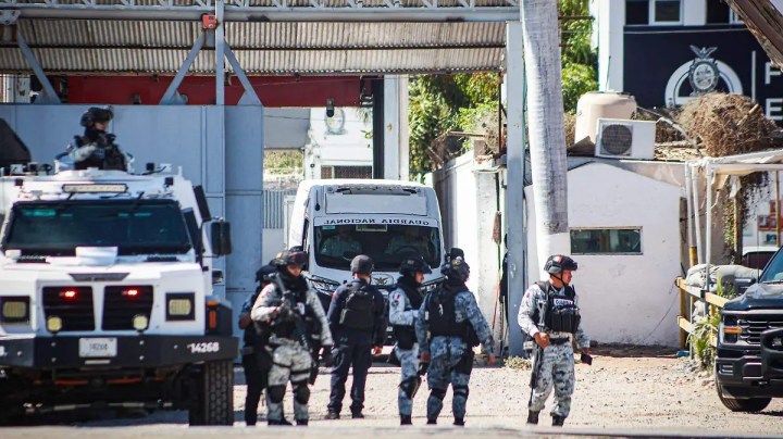 Integrantes de la Guardia Nacional 