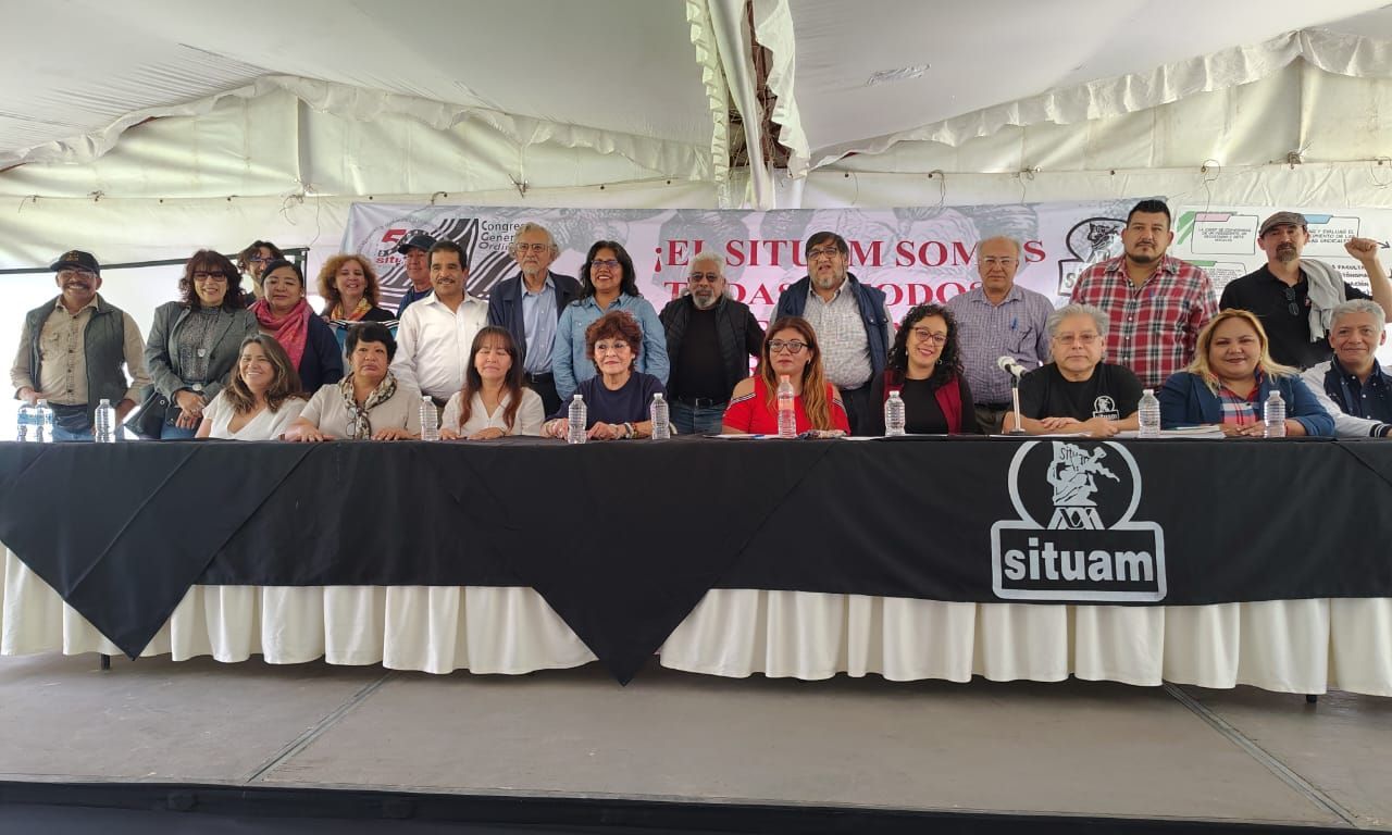 Integrantes del Sindicato de la UAM