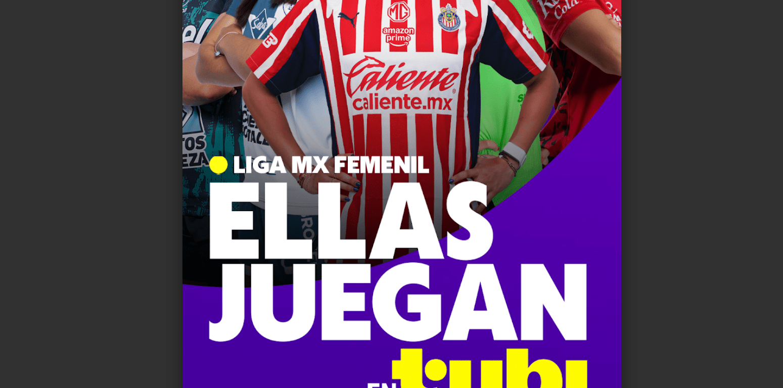 Futbol femenino en Tubi