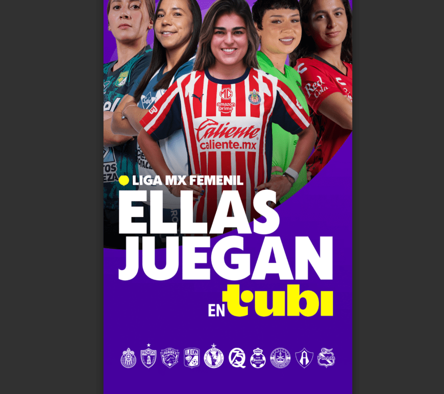 Futbol femenino en Tubi