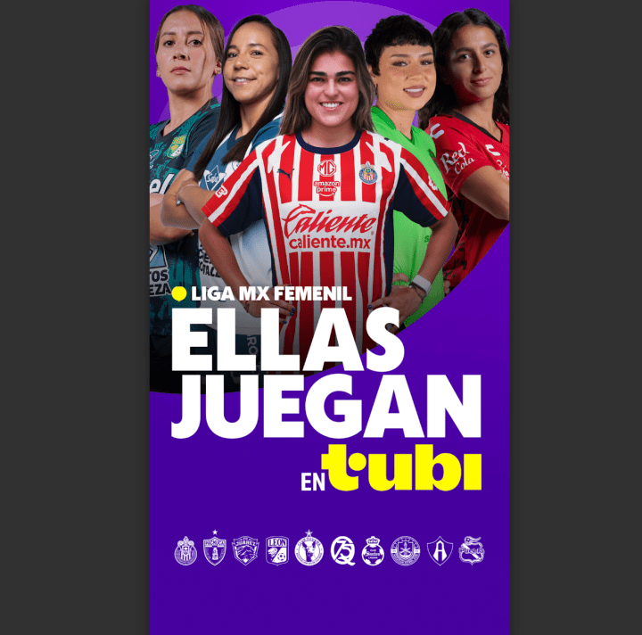 Futbol femenino en Tubi