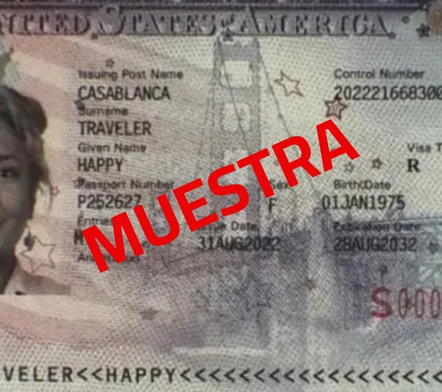 Visa estadounidense