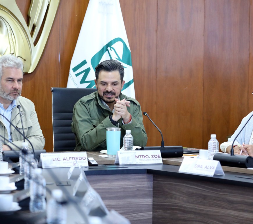 Zoé Robledo y Alfredo Ramírez Bedolla