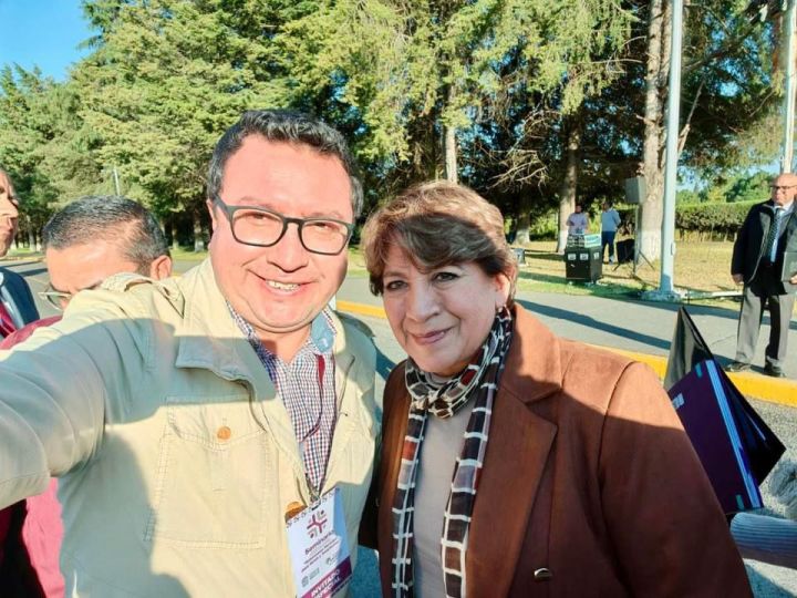 Miguel Ángel Ramírez Ponce y Delfina Gómez