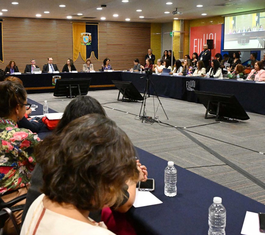 Reunión en la UNAM
