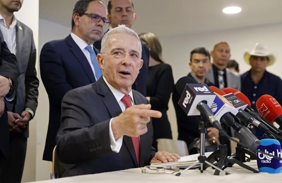 Álvaro Uribe | EFE/Mauricio Dueñas Castañeda