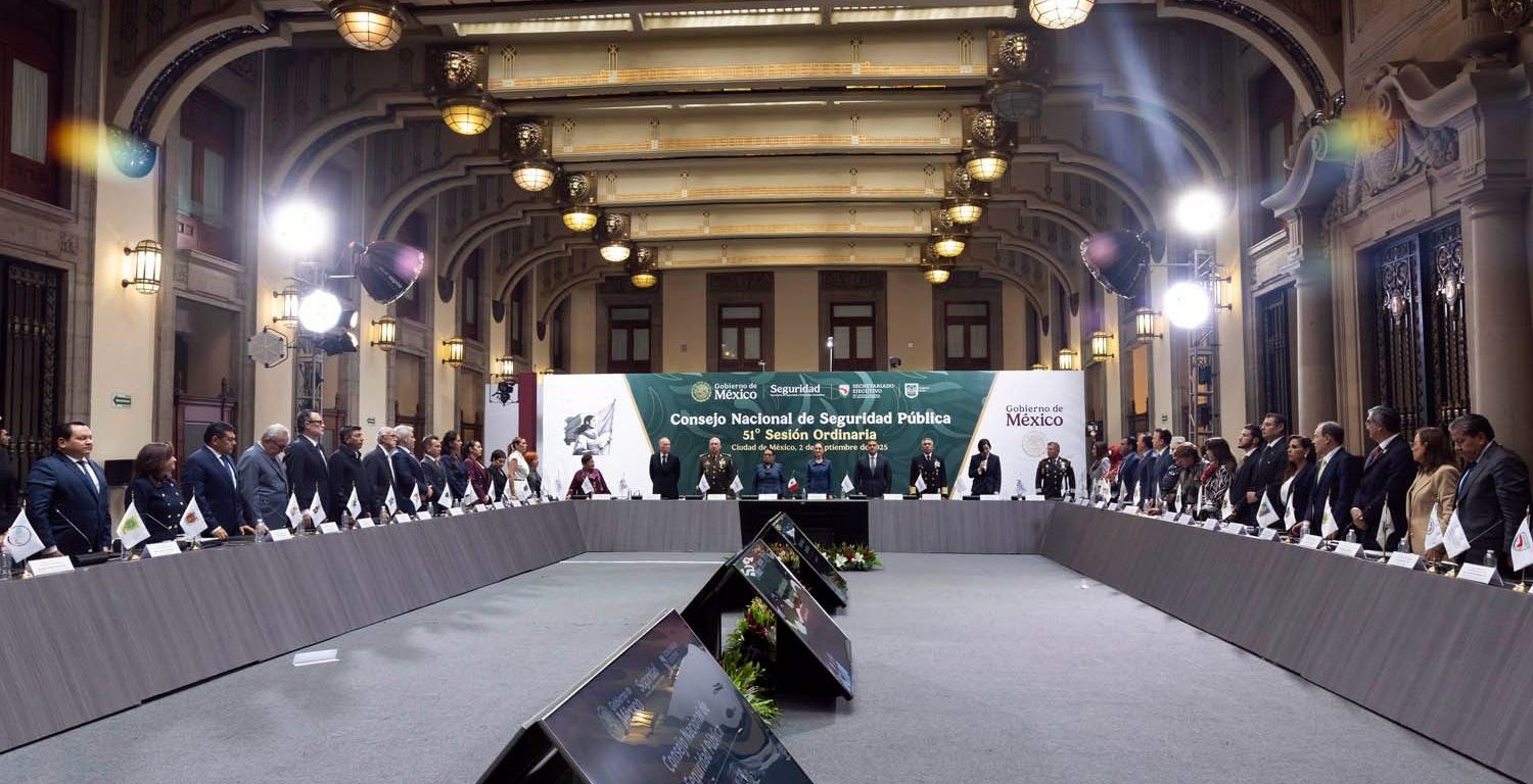 Reunion de consejo nacional de seguridad publica