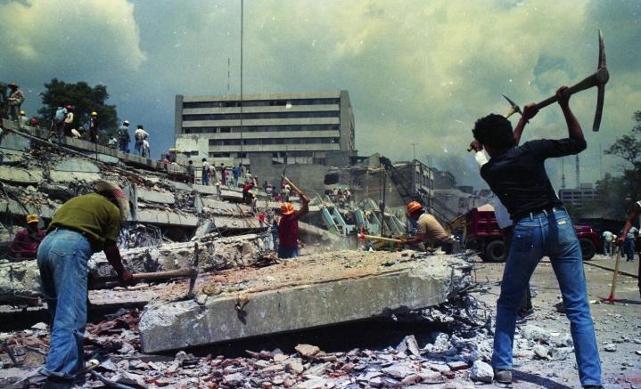 Sismo de 1985, Tlatelolco