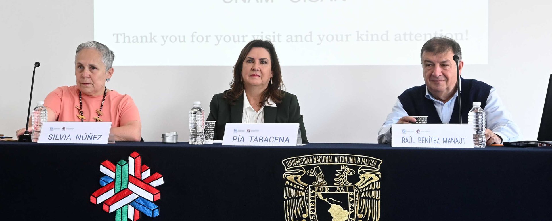 Especialistas en la UNAM