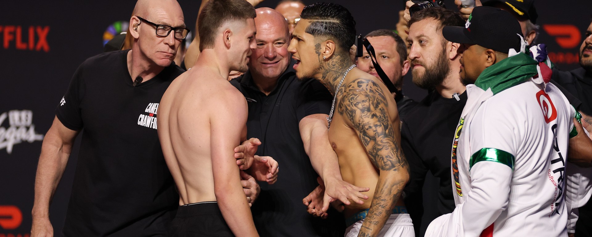 Saúl Canelo Álvarez y Terence Crawford | Netflix