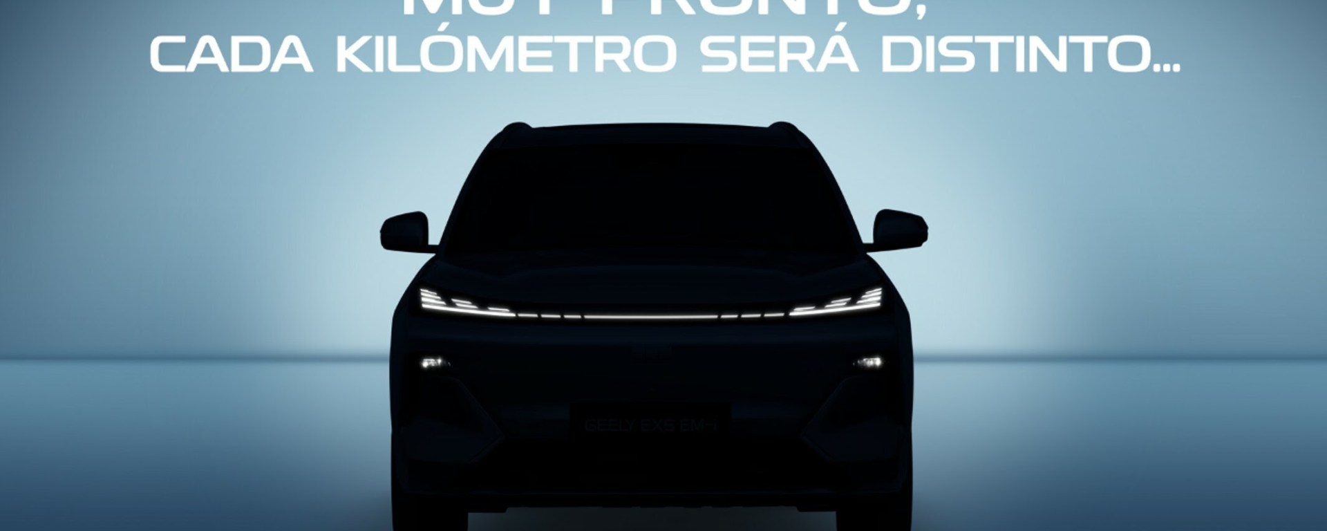 Camioneta Geely SUV híbrida enchufable