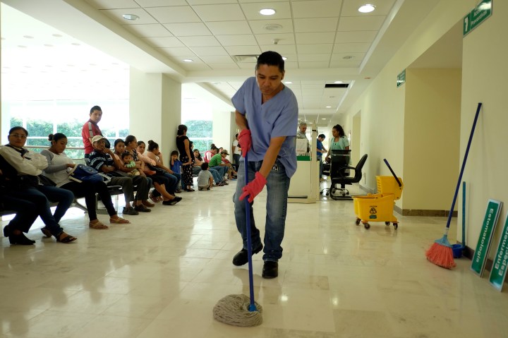 Afansdor en hospital