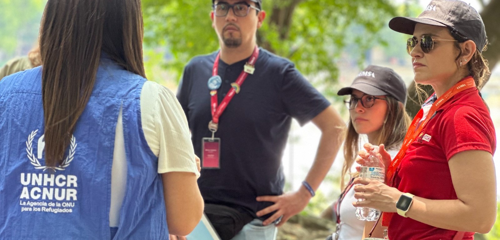 Personal de la Acnur