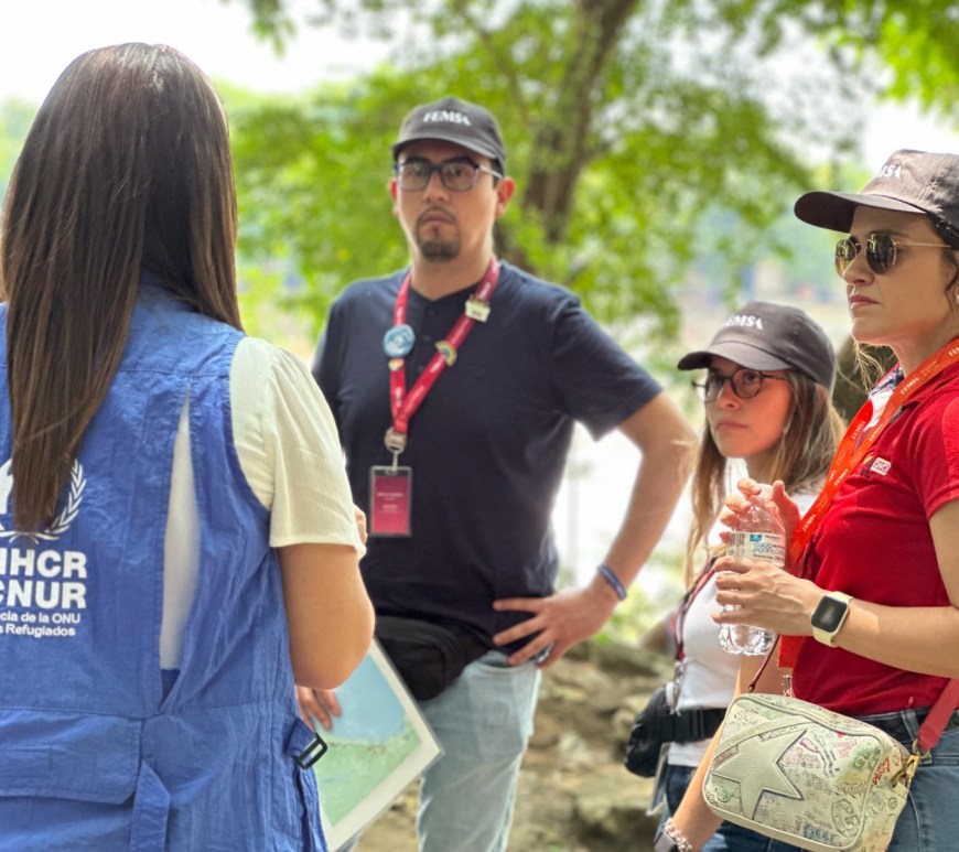 Personal de la Acnur