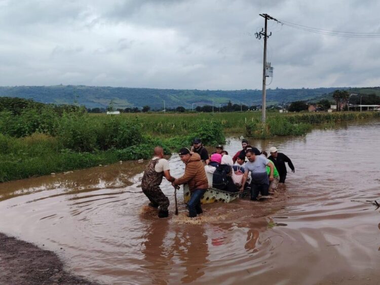 Inundación en Jalisco