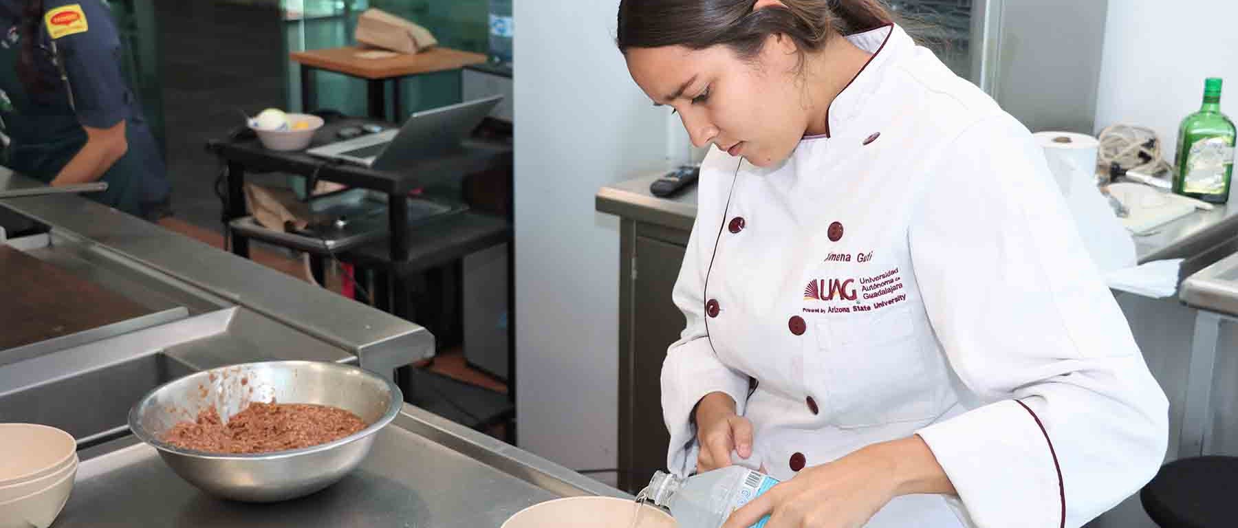 Alumno de gastronomia