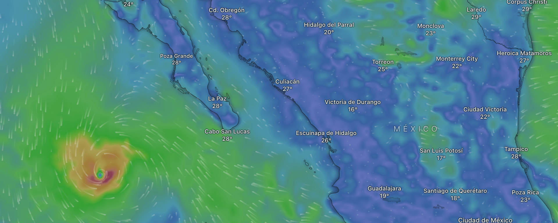 Tormenta tropical "Mario"