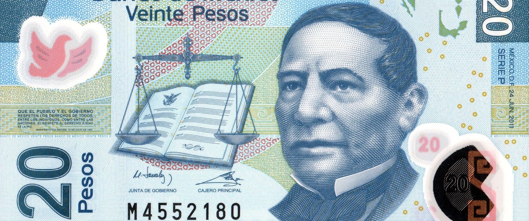 Billete 20 pesos