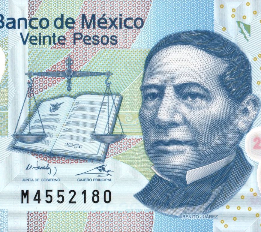 Billete 20 pesos