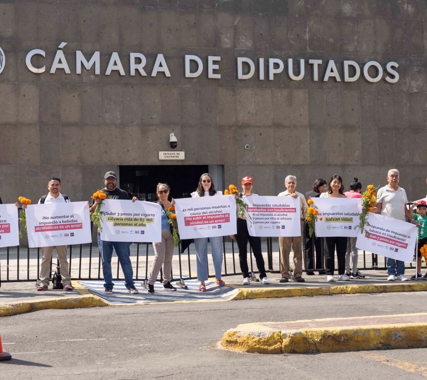 Protesta camara de diputados