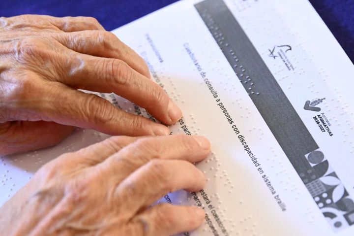 Sistema de lectura Braille 