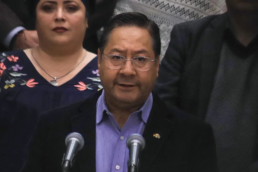 Luis Arce | EFE / Gabriel Márquez