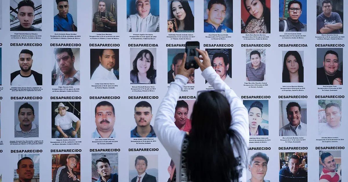 cartel desaparecidos