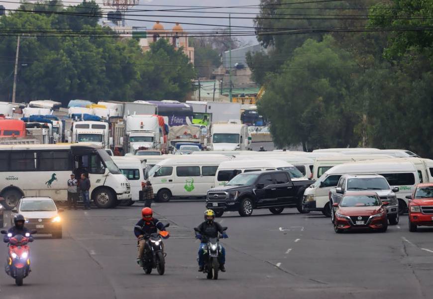 Manifestacion de transportistas