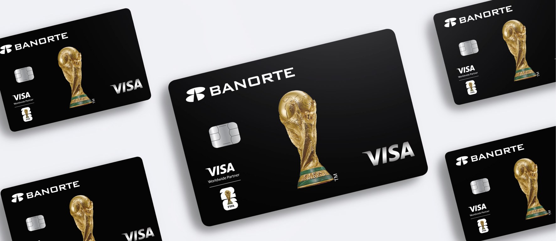 Trajetas bancarias conmemorativas por Mundial