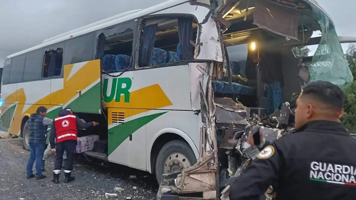 Accidente de autobus