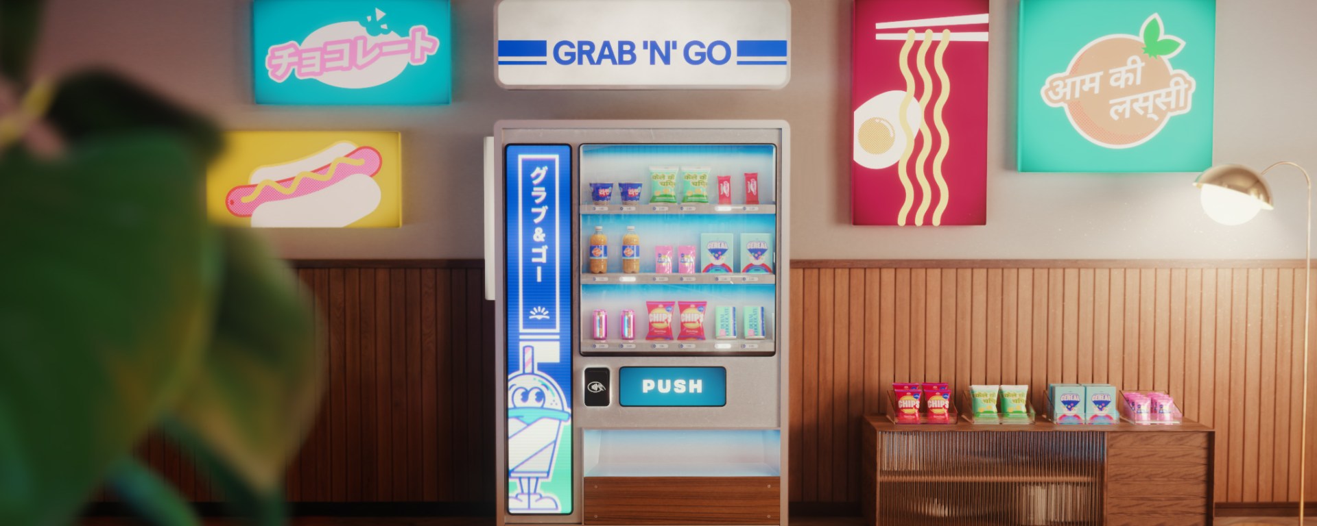 Maquina de golosinas