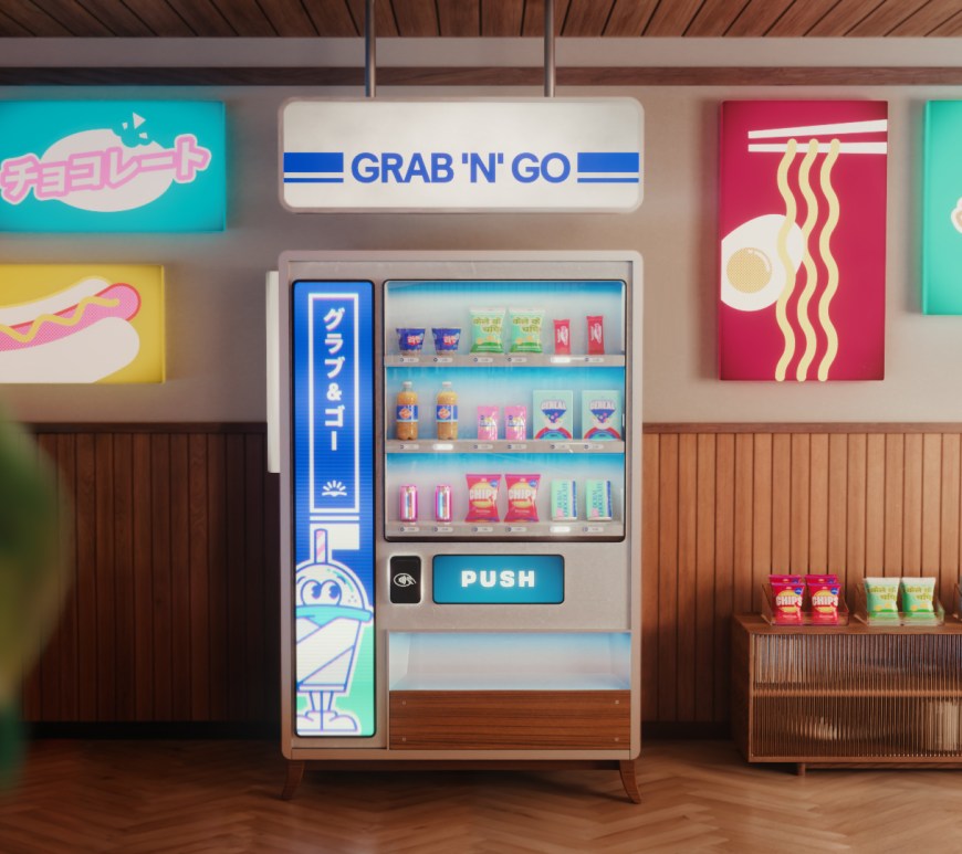 Maquina de golosinas